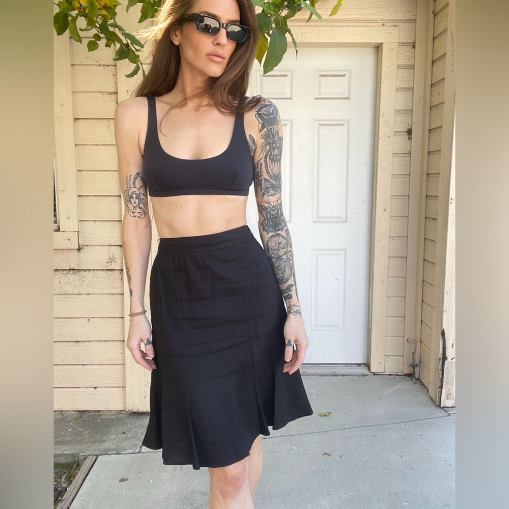 Classic Black Women's Skirt